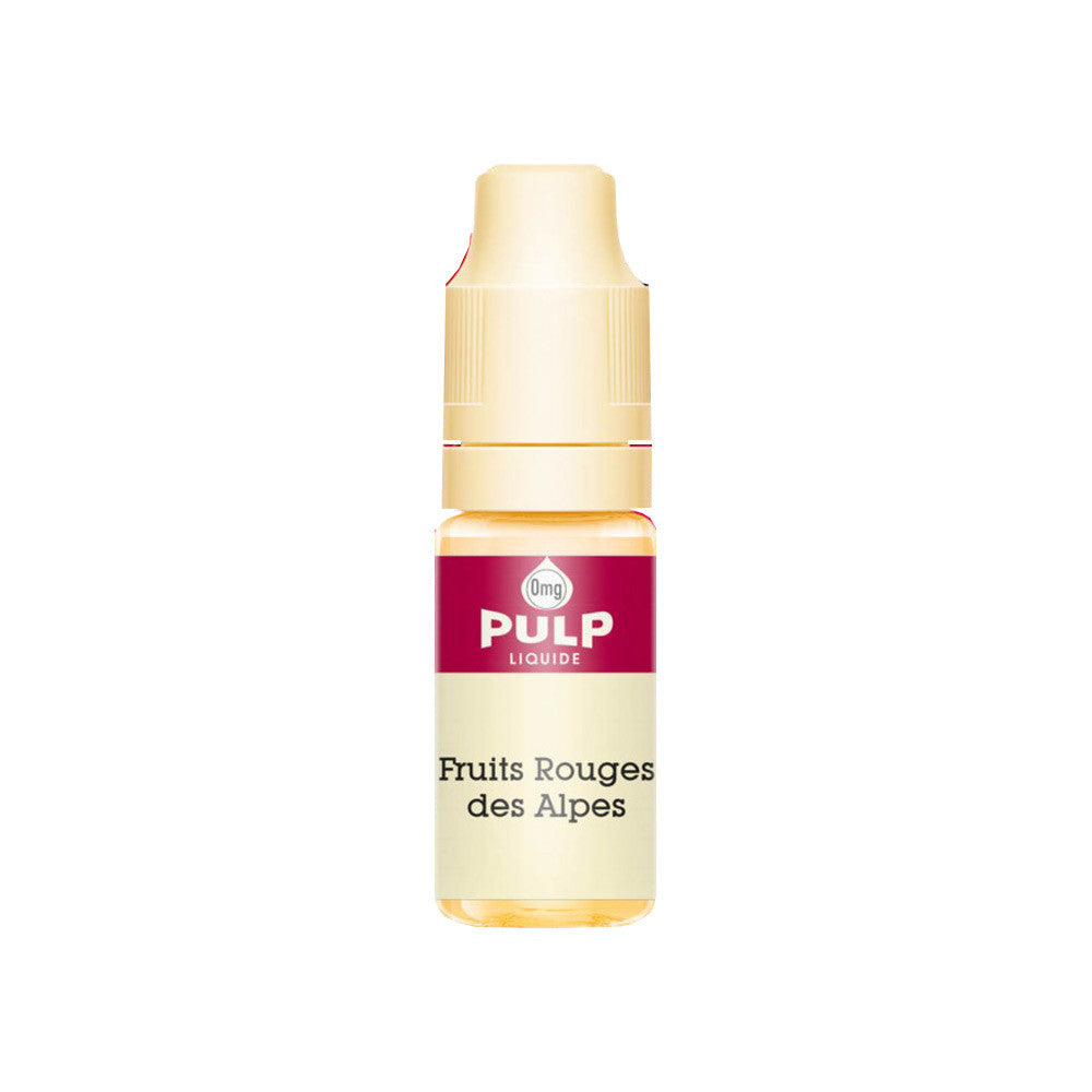 Pack 5 E-liquides Fruits Rouges des Alpes 10 ml  - Pulp