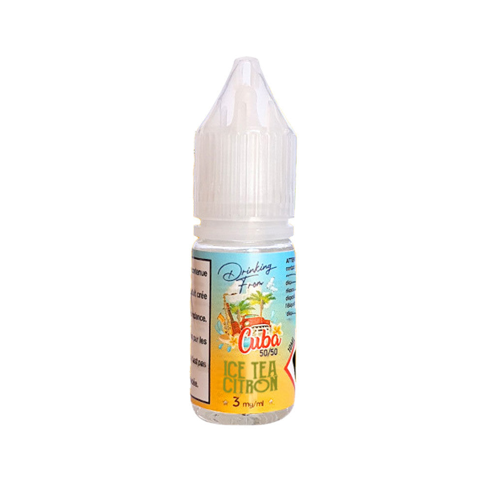 E-liquide Ice Tea Citron 10 ml - Drinking from Cuba