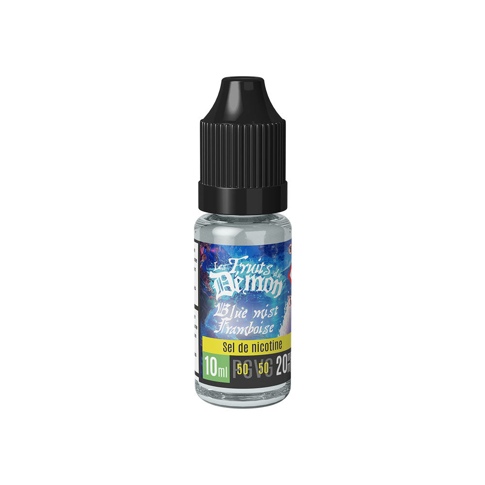 E-liquide Blue mist framboise Sel de Nicotine 10 ml - Les Fruits du démon