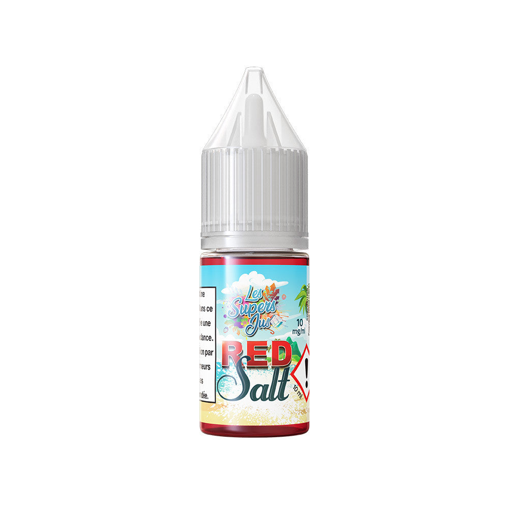 Pack 5 E-liquides Red Salt - Red Ice en Sel de Nicotine 10ml - Les Supers Jus - HappeSmoke Pack 5 E-liquides Red Salt - Red Ice en Sel de Nicotine 10ml - Les Supers Jus - HappeSmoke